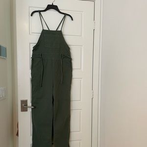 Green Cotton Overalls size small